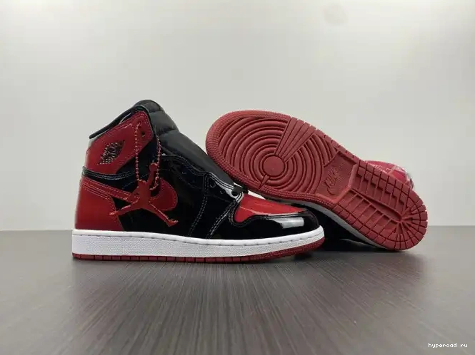 OG 555088-063 Bred Air 1 High Jordan Patent 0511